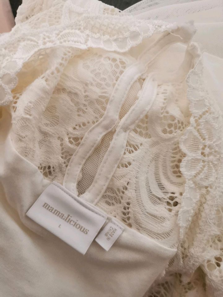Marken Umstandsbrautkleid Schwangerschaft Kleid weiß in Itzehoe