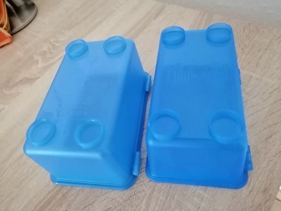 2 Stück blaue Aufbewahrungsboxen von IKEA! in Bad Wörishofen