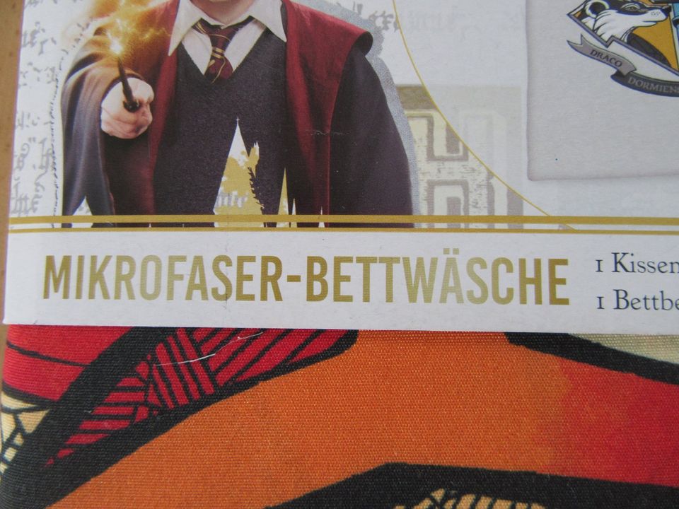 Neu: Harry Potter Bettwäsche Mikrofaser 135 x 200cm in Dülmen