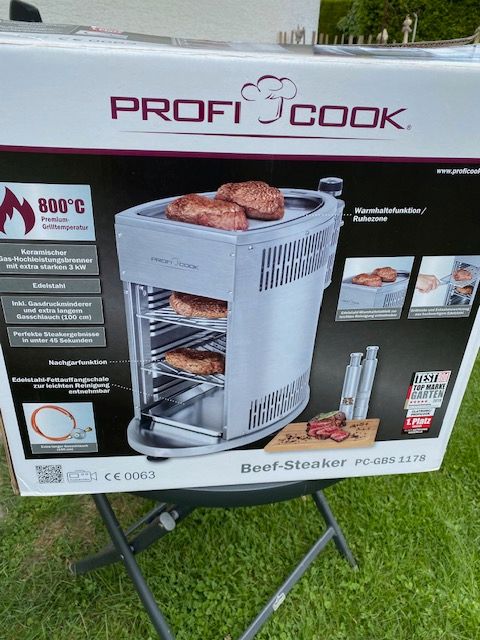 ProfiCook Gas Beef Grill PC-GBS 1178 in Fischach