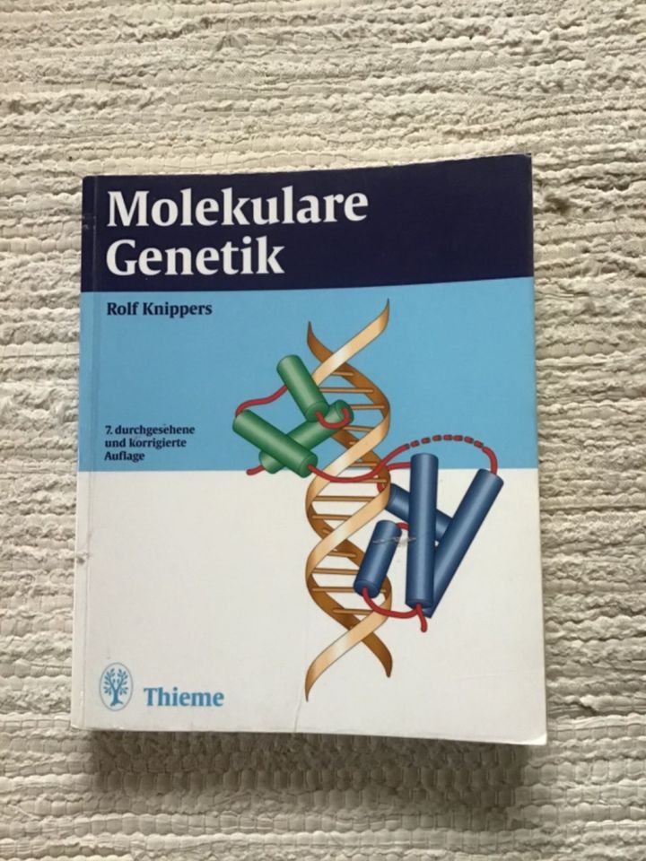 Fachbuch: Molekulare Genetik von Rolf Knippers 7.Auflage *Thieme* in Hiltpoltstein