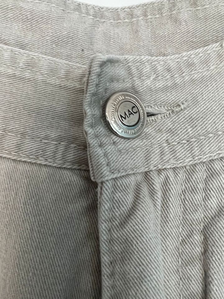 MAC Vintage Jeans beige Größe 31/34 in Bochum