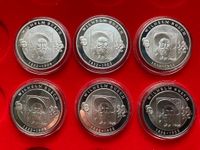 Silbermünzen 6x10€ Gedenkmünzen Silber 925 10 Euro Busch PP Münze Sachsen-Anhalt - Eisleben Vorschau