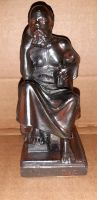 FIGUR GRIECHISCHER Römische Thron Bronze Messing 600 Gramm Statue Niedersachsen - Celle Vorschau