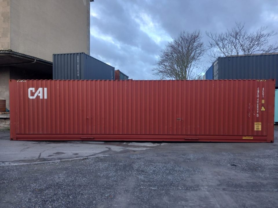 ✅ 40 FUß High Cube Pallet Wide  Seecontainer✅ 3200€ netto in Würzburg