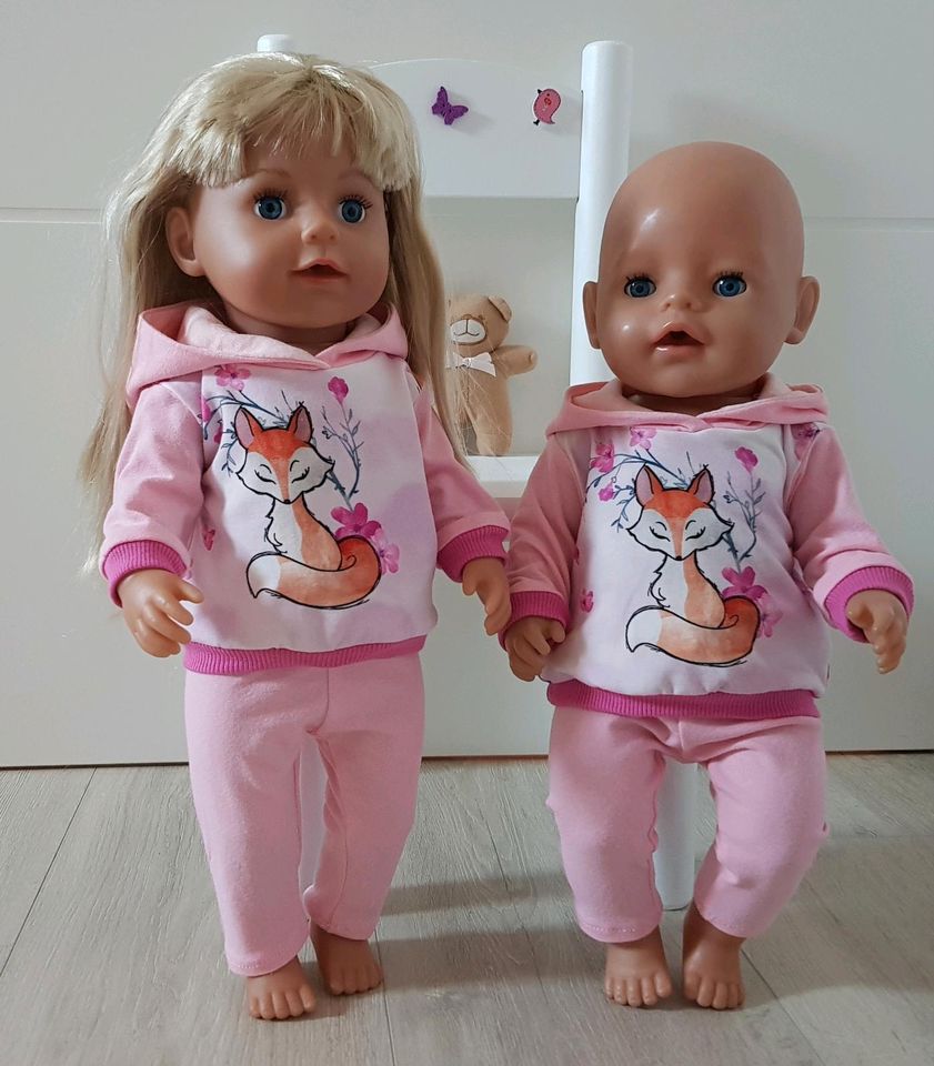 Handmade Puppenkleidung Puppen-Outfit 43 cm Puppenklamottchen in Hambergen