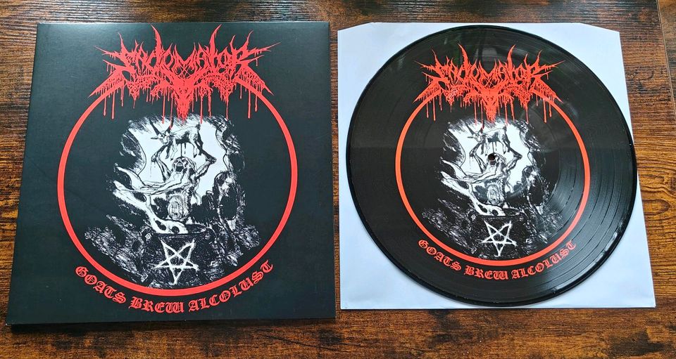 Sadomator - Goats Brew Alcolust Picture Vinyl LP Black Metal in Freudenstadt