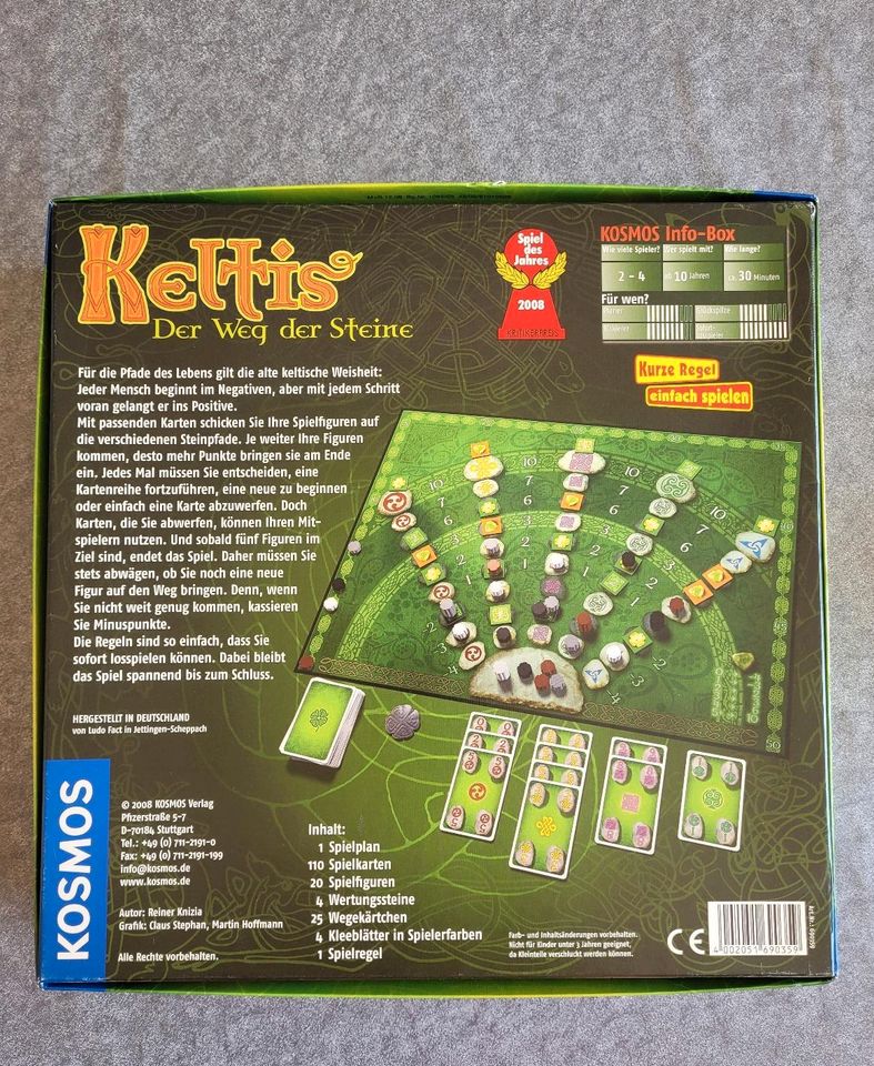 Keltis Der Weg der Steine Spiel in Wangerland