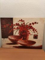 Leinwandbild 80x60 Wandbild Bild Wand Foto Blumen Vase Küche Rheinland-Pfalz - Pirmasens Vorschau