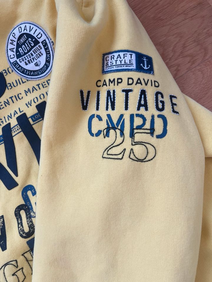 Camp David Hoodie in Pilsting