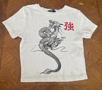 Rippshirt XS mit chinesischem Zeichen & Drachen New Yorker Baden-Württemberg - Neuler Vorschau