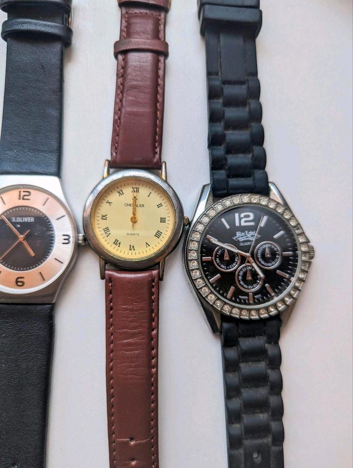 Konvolut Uhren Vintage Retro 70er 80er Armbanduhr in Rülzheim
