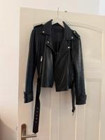 Lederjacke / Bikerjacke von Oakwood mit silbernen Details Berlin - Neukölln Vorschau