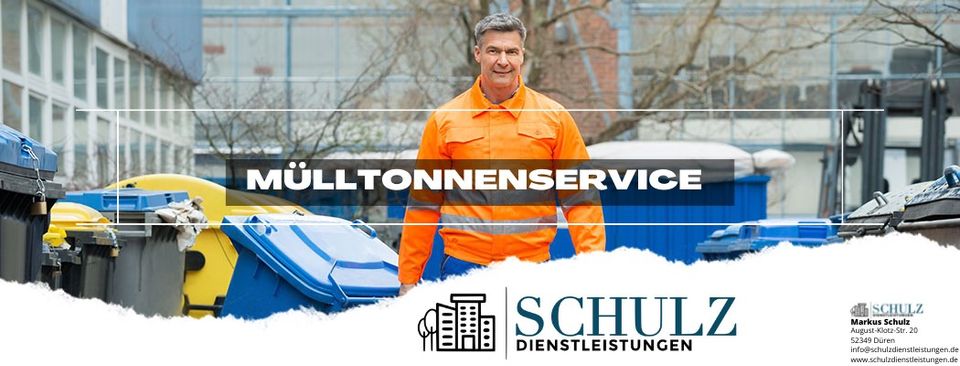 Mülltonnendienst/ Mülltonnenservice Düren Schulz Dienstleistungen in Düren