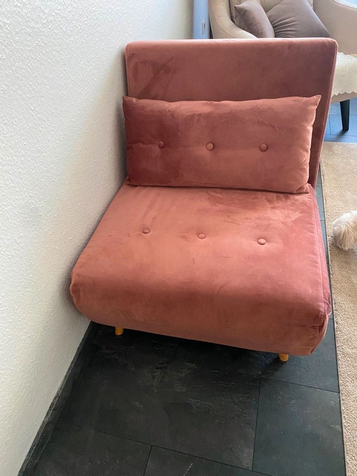 Sessel mit Schlaffunktion Schlafsofa Sofa Couch verhandelbar in Dortmund