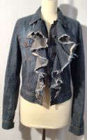 Plein Sud Jeans Jacke XS 34 36 France Fransen Denim Jacket Rheinland-Pfalz - Worms Vorschau