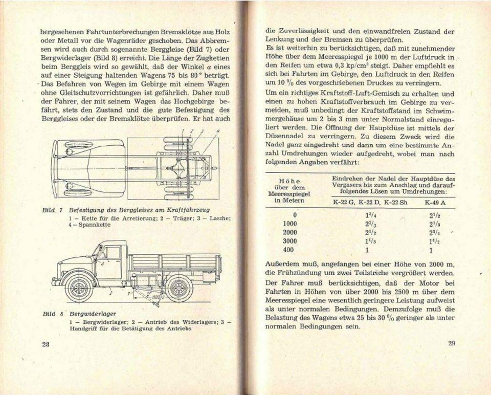 Handbuch Wartung NVA Kfz SIL GAZ LO P2M G5 LO H3A S4000 in Wildau