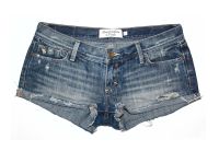 Abercrombie & Fitch Jeans Hotpants low destroyed, A&F Shorts Gr.0 Hamburg Barmbek - Hamburg Barmbek-Süd  Vorschau