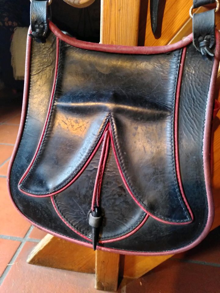 Ledertasche, Kuriertasche, Mittelaltermarkttasche in Osnabrück