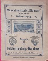 Altes Heft ca.1900 Maschinenfabrik "Diamant" Leipzig Sachsen - Neusalza-Spremberg Vorschau