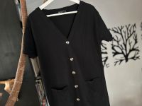 Schwarzes Basic-Kleid ASOS S 36 Knopfleiste geknöpft Shirt-Kleid Dortmund - Innenstadt-West Vorschau