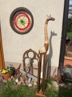 Giraffe Holz Afrika und weitere Figuren gratis dazu Brandenburg - Bestensee Vorschau