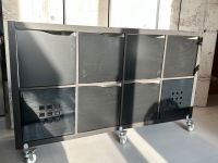 Ikea Regal Kallax mit Rollen und Galant Container schwarz Saarland - Kleinblittersdorf Vorschau