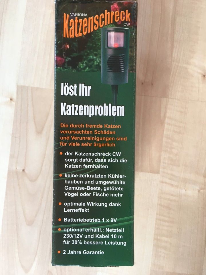 Ultraschall Katzenschreck Cw von Variona mit Infrarot-Sensor in Waldenbuch