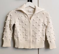 Kinder Strickjacke mit Bommelstruktur, Größe 116, weiß von Next Obergiesing-Fasangarten - Obergiesing Vorschau