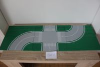 Lego 3x Straßenplatten grün 25x25 – Kreuzung Zebrastreifen Kurve München - Sendling-Westpark Vorschau