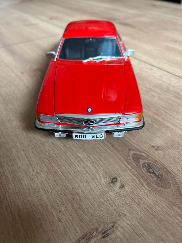 1:18 Mercedes 500 SLC in Weilbach