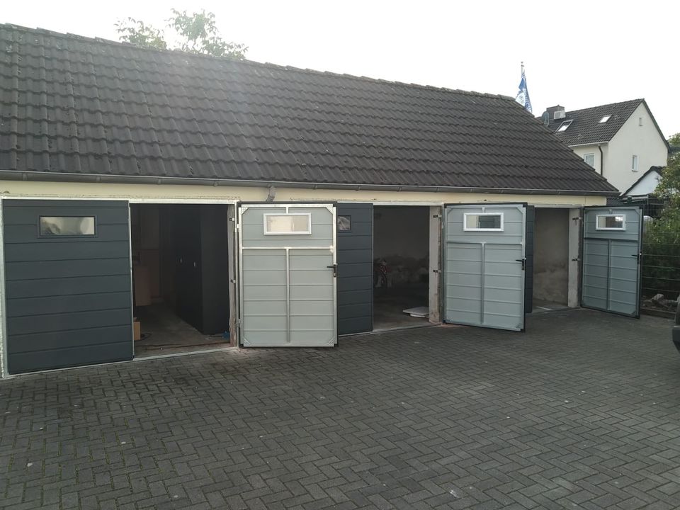 Hoftor container Garagentor haustür trapezblech rolltor schwingtor pflug Schiebetür sektionaltor hallentor gartentor gartentür garagentür doppelflügeltor tor carport hundebox in Falkenberg/Elster