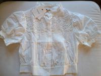 Bluse Puffärmel Spitze Vintage Viktorianisch simple retro NEU Hessen - Korbach Vorschau