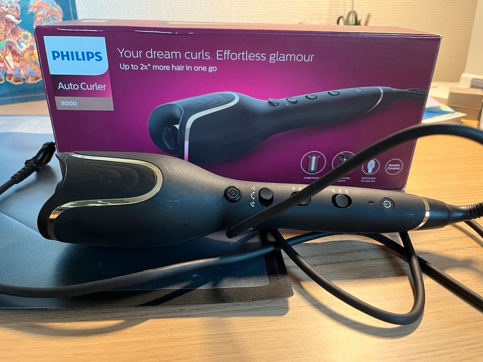 Philips automatischer Lockenstab Auto Curler 8000 in Danndorf