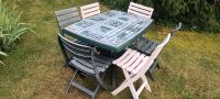 Gartenmöbelgarnitur Tisch & sechs Stühle Obergiesing-Fasangarten - Obergiesing Vorschau