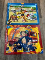 Puzzle 2 Stück Paw Patrol Feuerwehrmann Sam Niedersachsen - Königslutter am Elm Vorschau