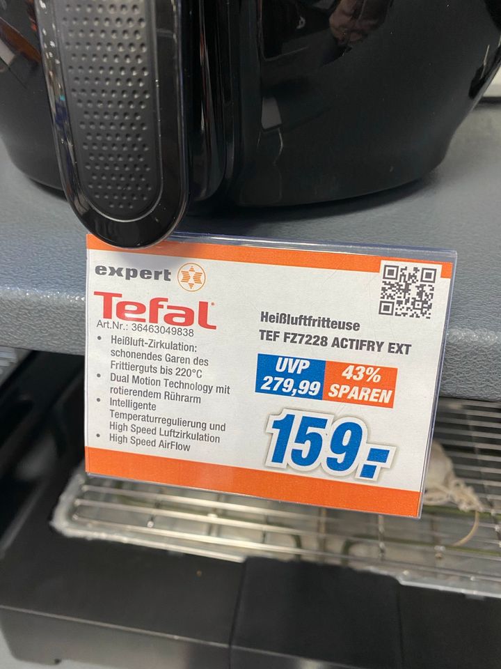 Tefal ActiFry Extra / Heißluftfriteuse in Greven