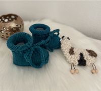 ❤️ Strickkiddies Babyschuhe Babysocken Schühchen Baby Bayern - Vilshofen an der Donau Vorschau