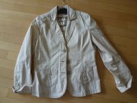 schöner Blazer beige m. braunem Nadelstreifen v. Bonita - Gr. 38 Nordrhein-Westfalen - Krefeld Vorschau