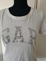 schönes weißes Damen T-Shirt GAP mit Pailletten M 38 40 Bayern - Mering Vorschau
