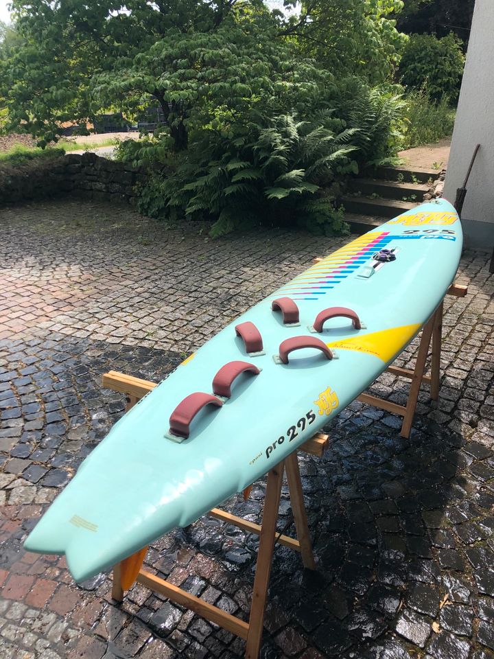 Windsurfboard Hifly 295 Pro Epoxy mit neuem North Sail Zeta Rigg in Dierdorf