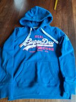 Superdry Hoodie Kapuzenpulli blau Gr. S Hessen - Bad Homburg Vorschau