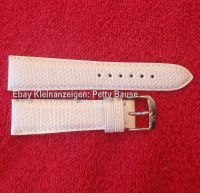 Kaufmann Uhrenband Leder Eidechse Weiß 20 mm Armband Nordrhein-Westfalen - Erftstadt Vorschau