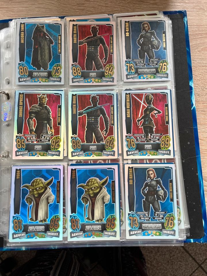 Star Wars Force attax Serie 4 CW Force Meister in Celle