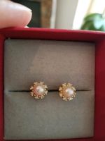 Perlenohrringe Ohrringe mit Perlen und Diamanten Brillanten 585 Berlin - Reinickendorf Vorschau