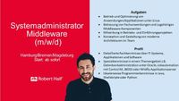 Systemadministrator Middleware (w/m/d) Sachsen-Anhalt - Magdeburg Vorschau