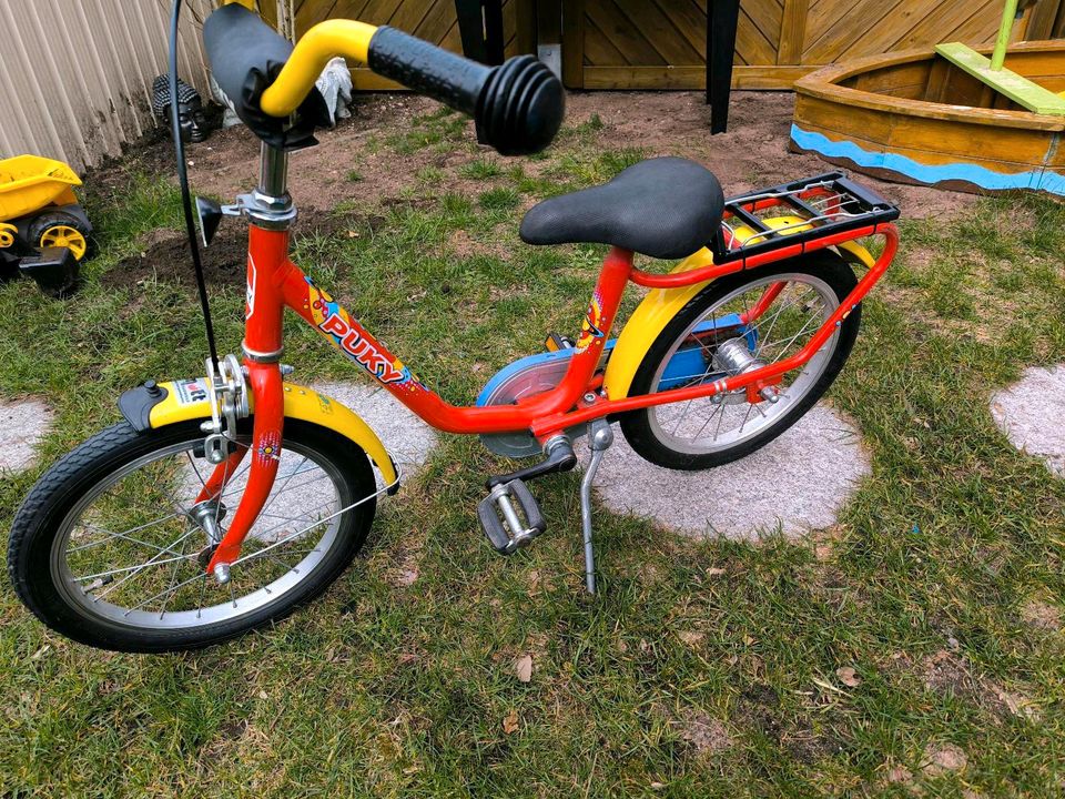 Kinderfahrrad Puky 16 zoll rot/gelb in Roth