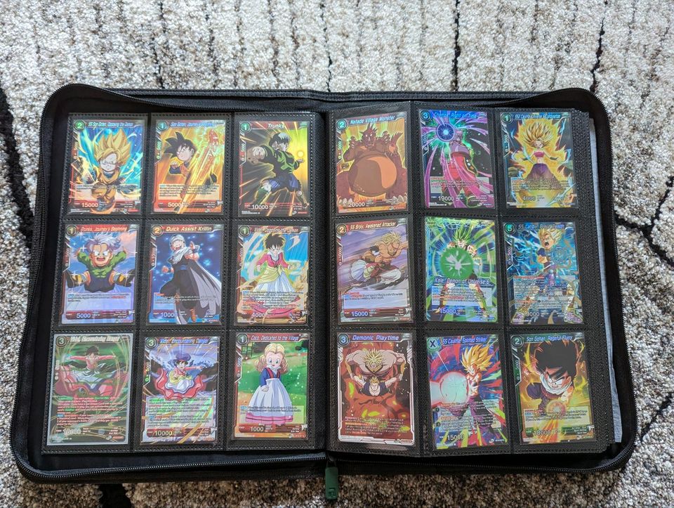 Große Dragonball Card Game Sammlung (ca. 150 Foils) in Lüdinghausen