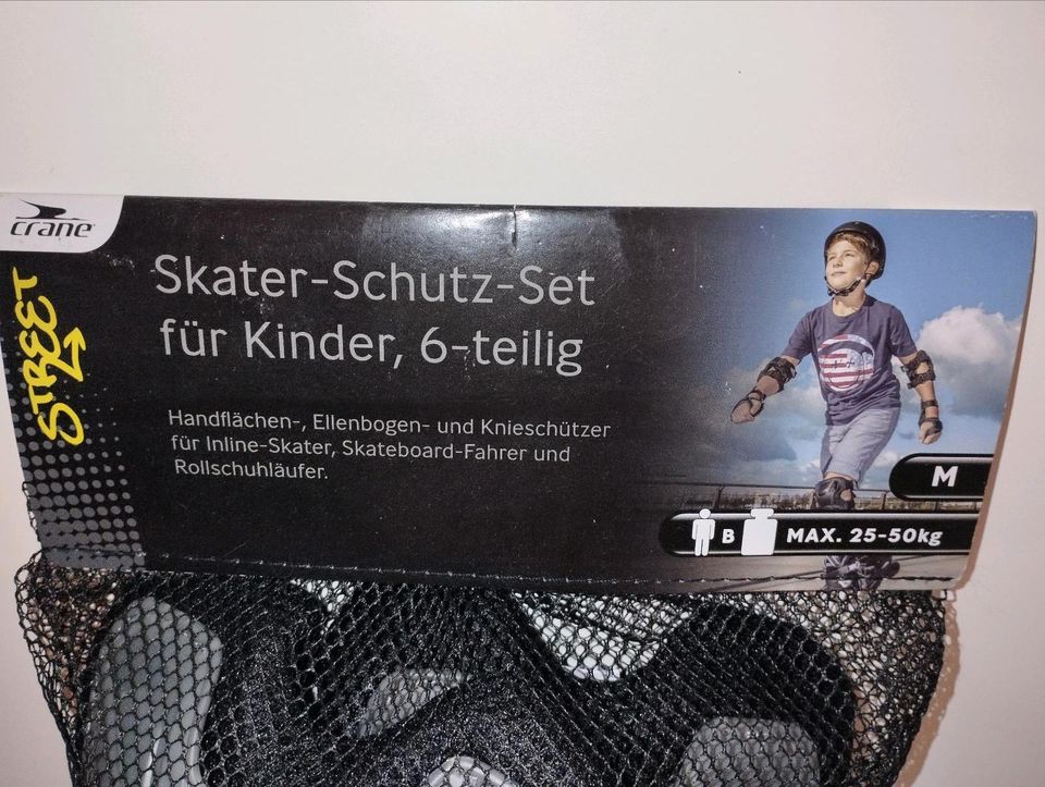 Neu, Crane Street Skater-Schutz Guard Set Kinder,M, 25 kg - 50 kg in Schöneberg i. Westerwald