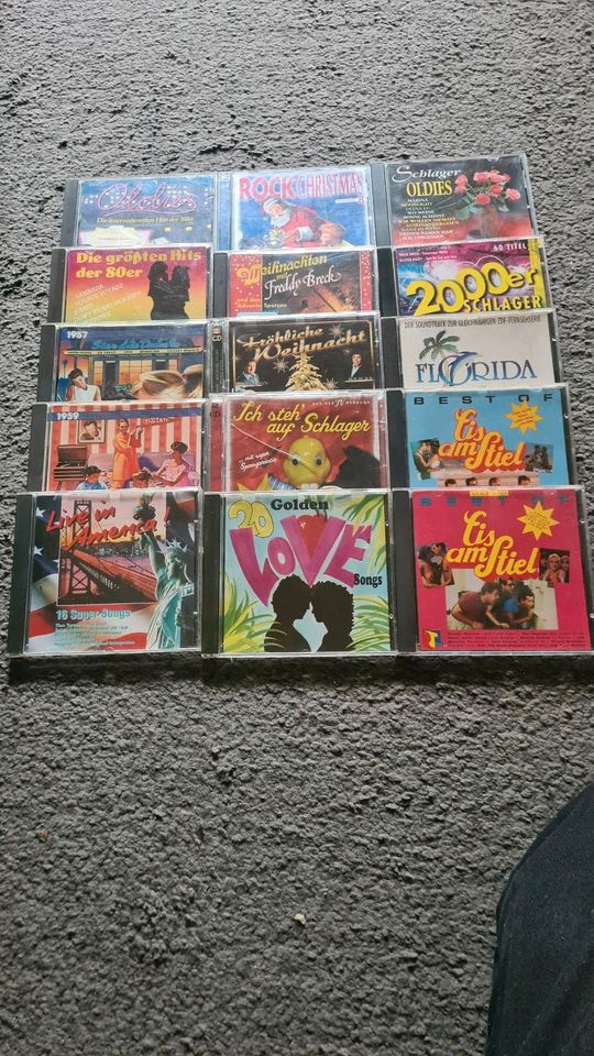 CD's Schlager/Oldies/Pop Maxi/Alben in Saarbrücken